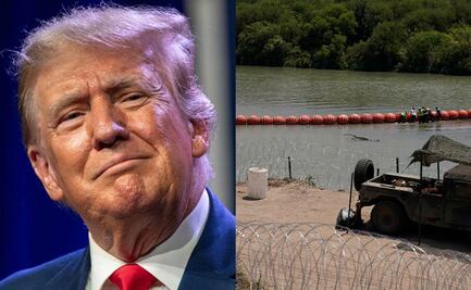 Extender boyas y designar cárteles como “combatientes enemigos ilegales”: los planes migratorios de Trump para 2024