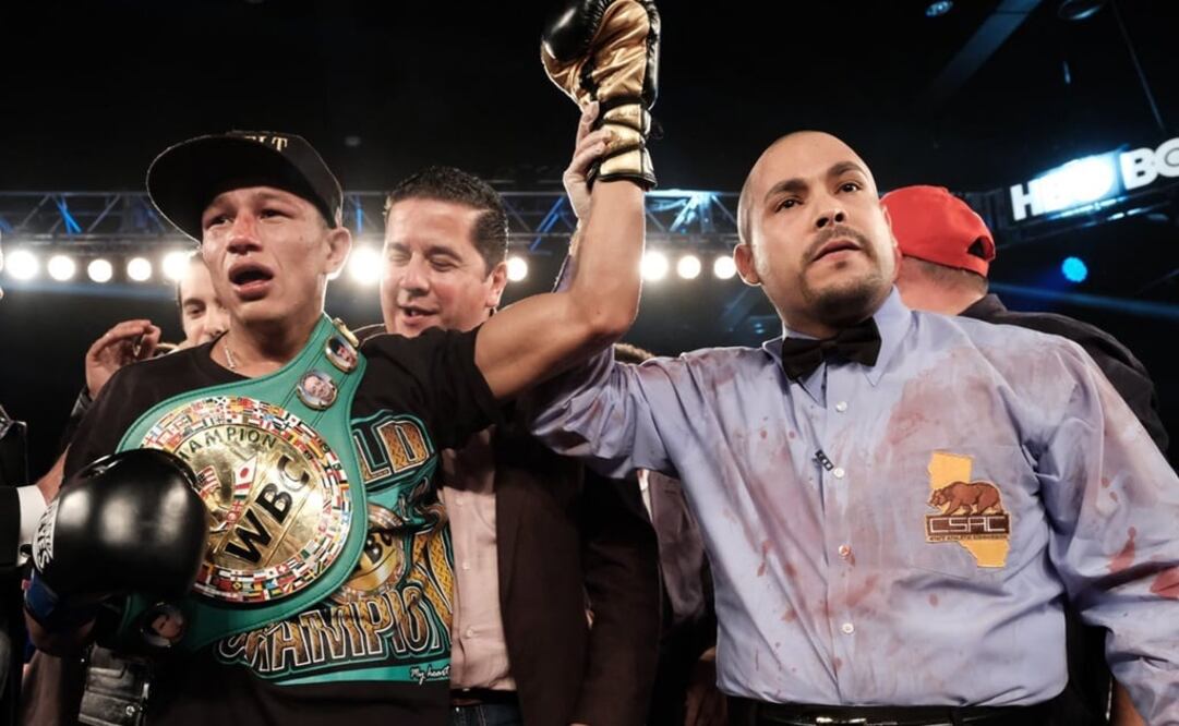 Cortesía Twitter @GoldenBoyBoxing