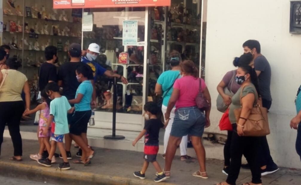 Reportan elevada movilidad y pocas medidas sanitarias por Covid-19 en Yucatán