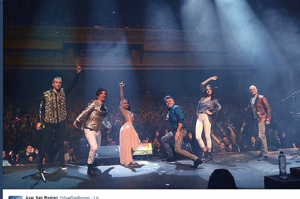 La agrupación festejó 10 años de carrera (TOMADA DE TWITTER)