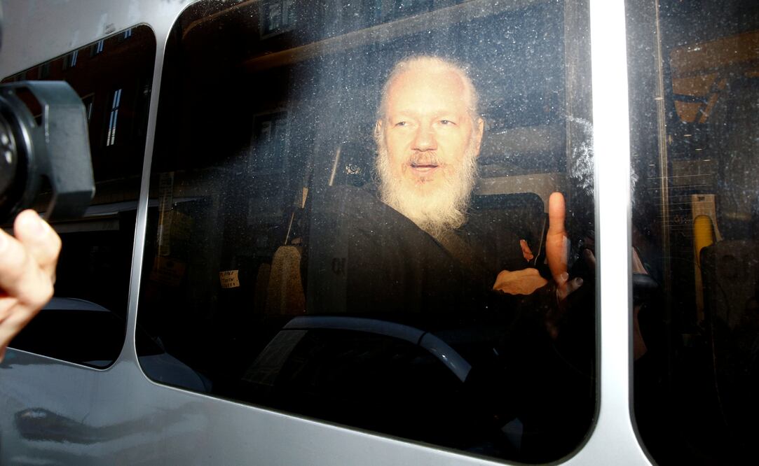 El fundador de WikiLeaks fue arretado en Londres. Imagen Reuters
