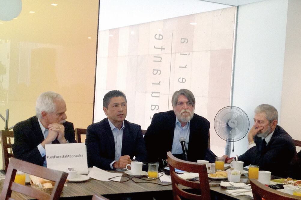 Organizaciones civiles afirmaron en conferencia de prensa que el proyecto de la Ley General de Desarrollo Forestal Sustentable, no apoya el manejo comunitario de indígenas (RED MOCAF, CEMDA Y CCMSS)