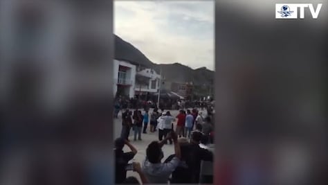 Con disparos al aire mandan mensaje a las autoridades