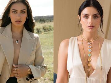 Renata Notni y Aislinn Derbez posan juntas en bikini y roban suspiros en la playa