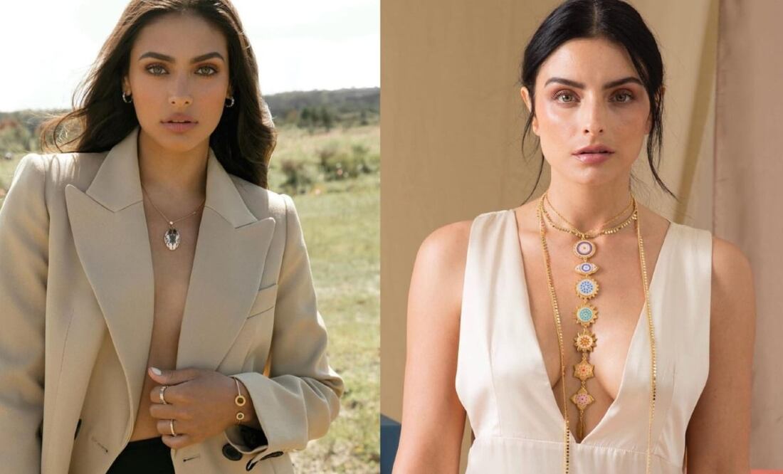 Renata Notni y Aislinn Derbez derrochan sensualidad en la playa / Foto: Instagram @rennotni / @aislinnderbez