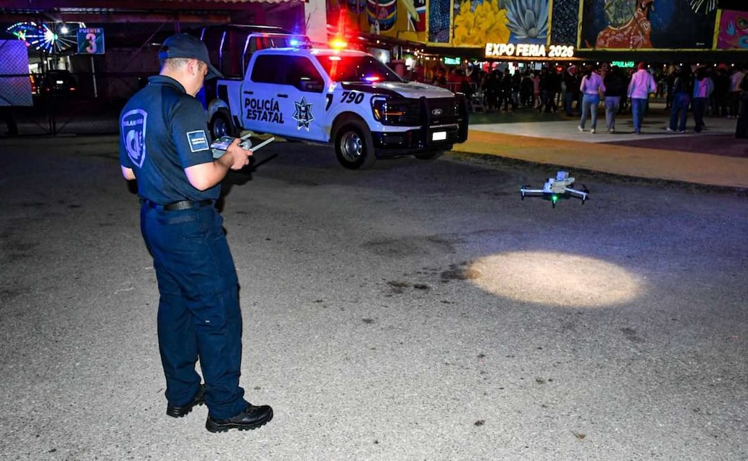 Tulancingo incorpora cuatro drones a su seguridad; reforzarán vigilancia en zonas concurridas.
Foto: Especial.