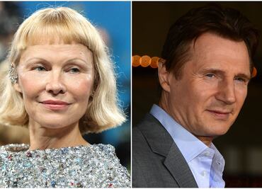 Pamela Anderson y Liam Neeson hablan de la relación "profesionalmente romántica" que hay entre ellos