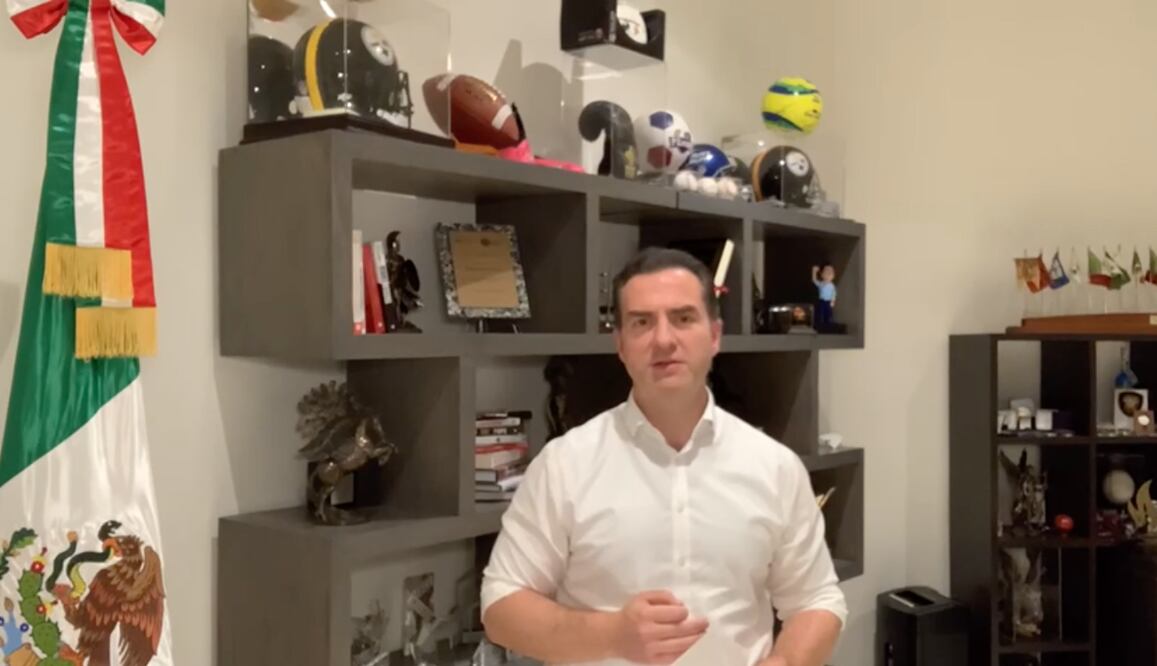 Adrián de la Garza. FOTO: tomada del video