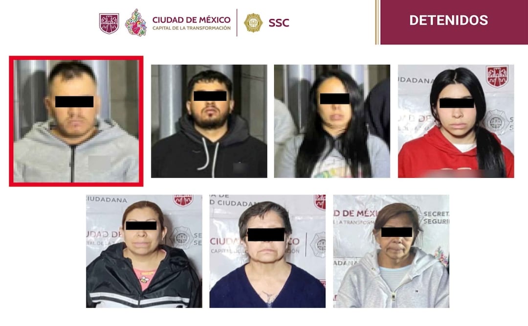 Detienen a "El Chícharo", presunto líder de facción de La Unión Tepito en operativos en CDMX y Nezahualcóyotl. Foto: Especial