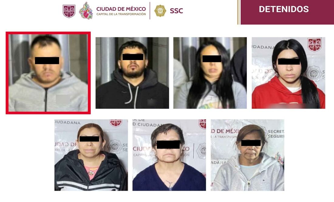 Detienen a "El Chícharo", presunto líder de facción de La Unión Tepito en operativos en CDMX y Nezahualcóyotl. Foto: Especial