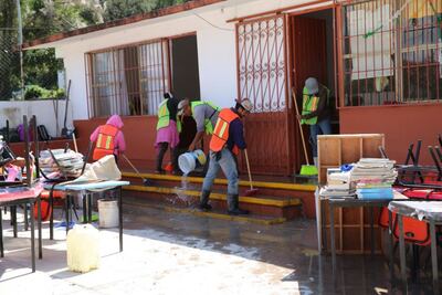 Regresan a clases presenciales en Hidalgo tras afectaciones por intensas lluvias