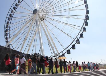 Puebla desde la rueda de la fortuna más grande del mundo