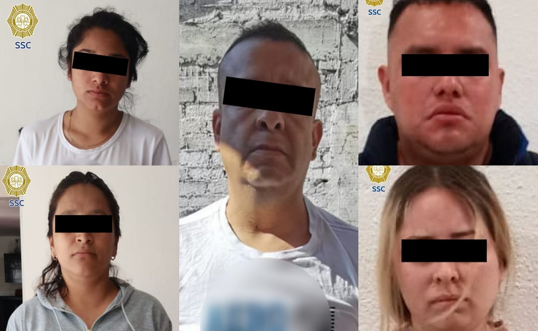 Caen 5 integrantes de banda dedicada al robo de coches en Iztapalapa, entre ellos el líder criminal; aseguran droga y autopartes.
Foto: Especial