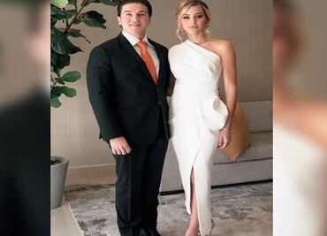 Vestido que usó Mariana Rodríguez en toma de protesta de Samuel García será subastado