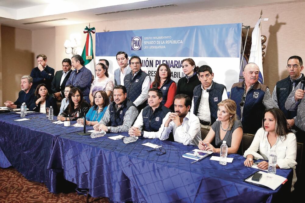 Senadores del PAN disfrutaron de servicios de comida y lo necesario para las discusiones de los trabajos previos al periodo ordinario de sesiones (ARCHIVO EL UNIVERSAL)