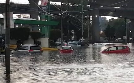 Reportan, otra vez, inundaciones en Naucalpan tras fuertes lluvias