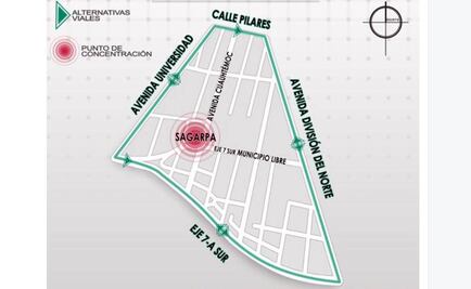 Manifestantes protestan en el Inegi y Sagarpa