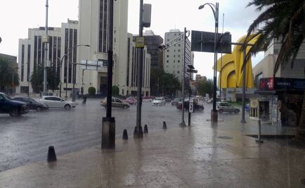 Llueve en cinco delegaciones de la CDMX
