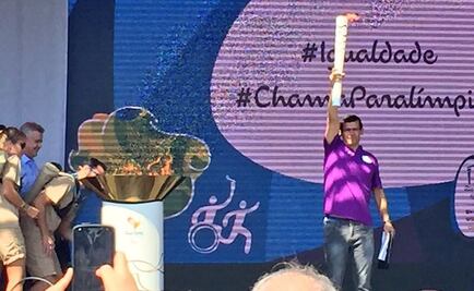 Antorcha paralímpica inicia recorrido por Brasil