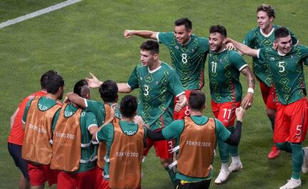 México se lleva el bronce en futbol al derrotar a Japón en Tokio 2020