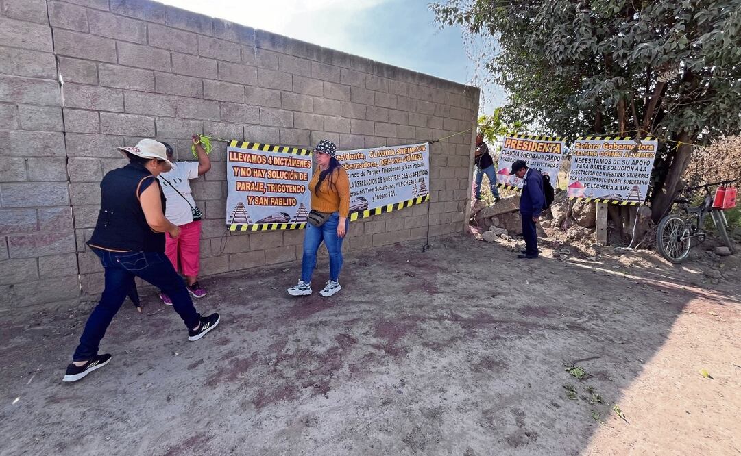 Vecinos suspendieron las obras desde el 7 de noviembre. Foto: Arturo Contreras | El Universal