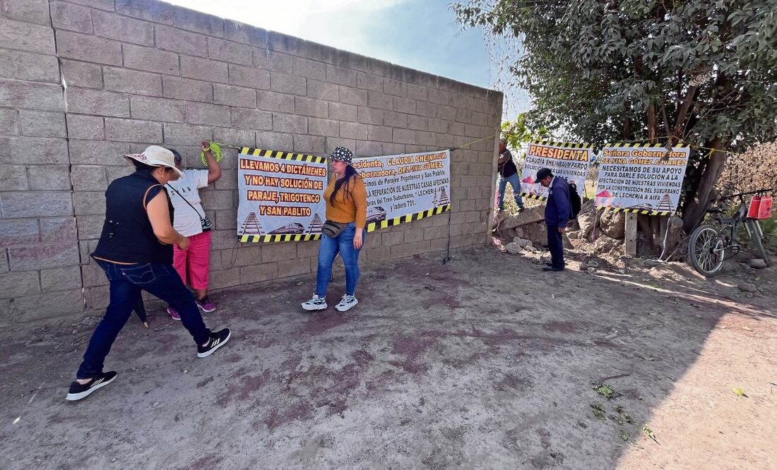 Vecinos suspendieron las obras desde el 7 de noviembre. Foto: Arturo Contreras | El Universal