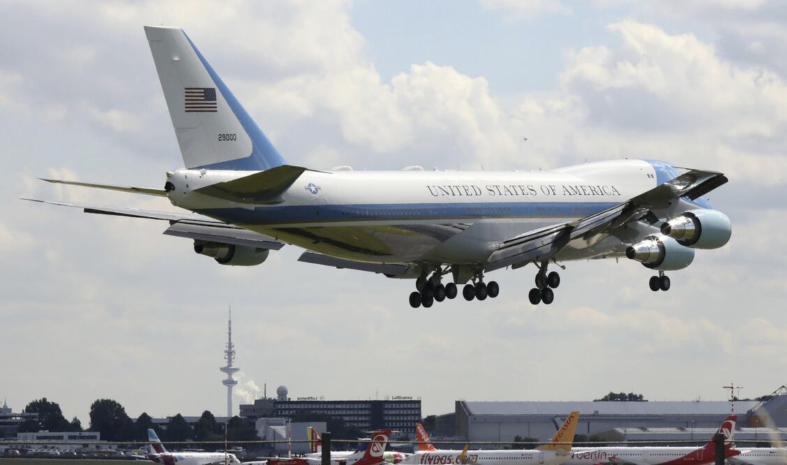 El avión presidencial Air Force One (Foto: EFE)
