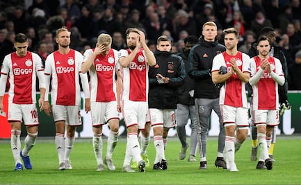 Edson Álvarez y el Ajax eliminados de la Champions League