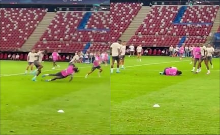 El brutal grito que pegó Eduardo Camavinga tras romperse en el entrenamiento del Real Madrid