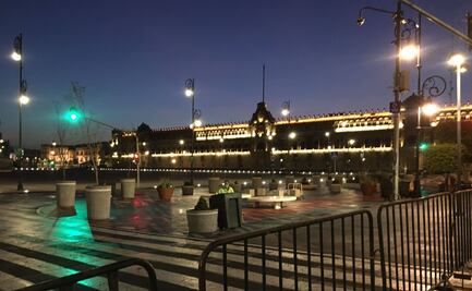 Blindan el Zócalo por visita de Kamala Harris, vicepresidenta de EU