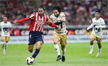 Liga MX: Guadalajara y Pumas entregan triste empate