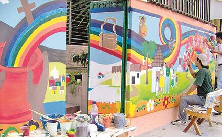 Arte comunitario, arma contra la violencia