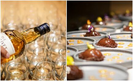 Postres y whisky para celebrar a papá