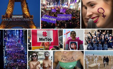 Así se vivió en el mundo el Día Internacional de la Mujer