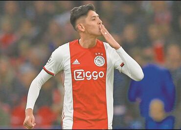 Edson Álvarez consigue su segundo gol de la temporada con el Ajax