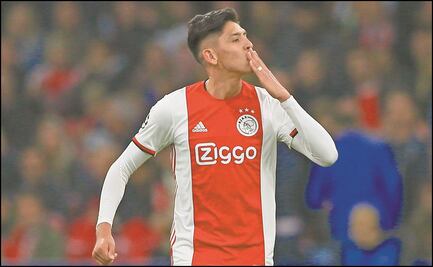 Edson Álvarez consigue su segundo gol de la temporada con el Ajax