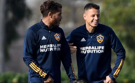 Chicharito Hernández y Jonathan Dos Santos, merman al LA Galaxy para clásico contra el LAFC