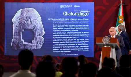 "El monstruo de la Tierra", pieza Olmeca recuperada, se exhibe desde hoy en el Museo Regional de Morelos