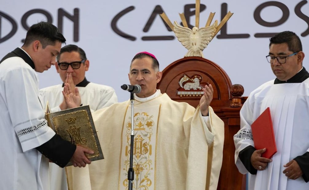 Celebración del inicio del Ministerio Pastoral del V Obispo de Texcoco, Carlos Enrique Samaniego López. Foto: Hugo Salvador/ EL UNIVERSAL
