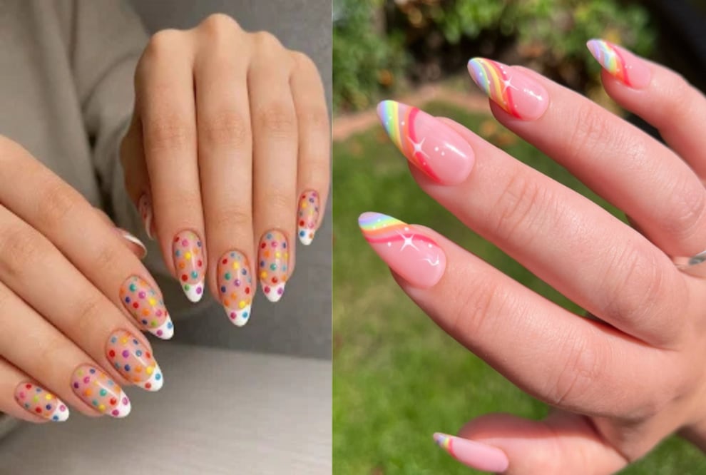 Lleva una manicura de impacto en la conmemoración del Pride 2026. Foto: Shein