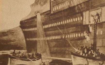 El testimonio de una sobreviviente del Titanic, que se salvó por resbalar con la grasa de un pastelillo