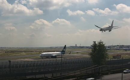 Avión presidencial realiza vuelo de mantenimiento