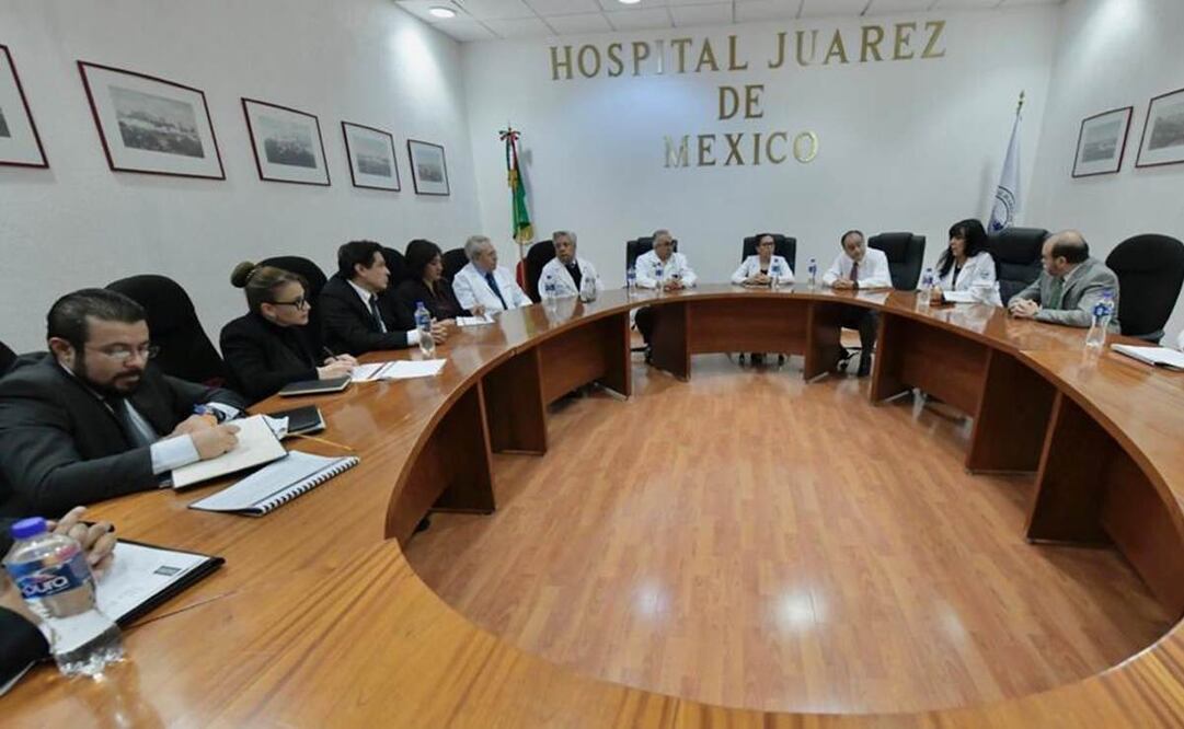 Función Pública y Ssa visitan de sorpresa Hospital Juárez de México
