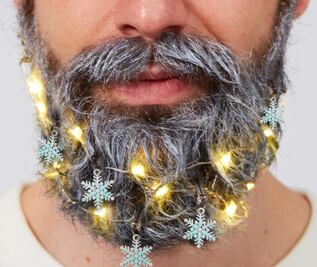 Luces para barba, la nueva tendencia para caballeros