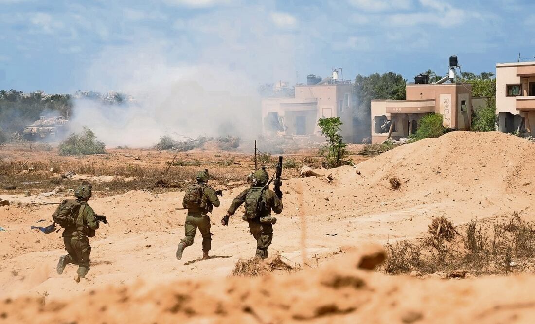 Guerra de Israel contra Hamas en la Franja de Gaza. Foto: EFE
