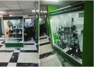 Detienen a 4 sujetos armados tras asaltar una casa de empeño en la Benito Juárez