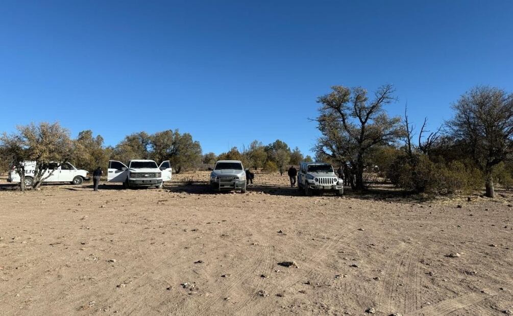 Retoman trabajos forenses en la zona de “El Willy” en Casas Grandes, Chihuahua; localizan osamentas. Foto: Especial