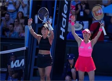 Renata Zarazúa se mete a cuartos de final de dobles en el Australian Open; la mexicana sigue sumando éxitos