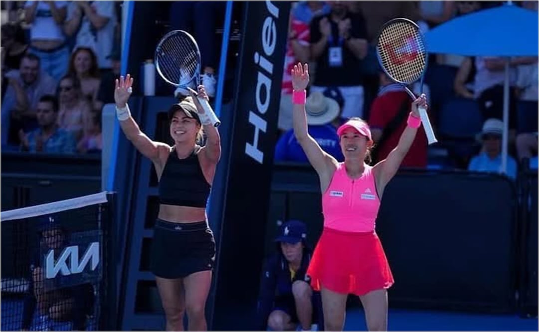 FOTO: ESPECIAL - Renata Zarazúa se mete a cuartos de final de dobles en el Australian Open