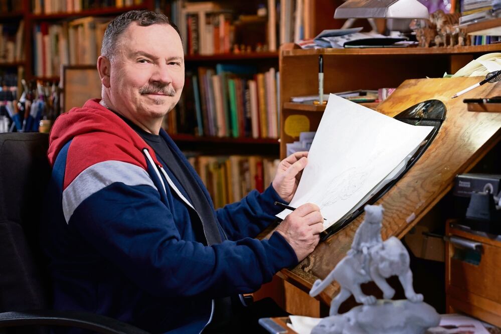 Nacido en Polonia y criado en Alemania, Andreas buscó entrar a Disney a los 10 años, luego de ver El libro de la selva. Foto: MUSHKA